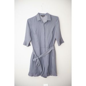 Rare! Banana Republic Ruffle Cuff Romper